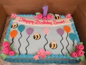 Cakes by Becky: Beach Ball First Birthday