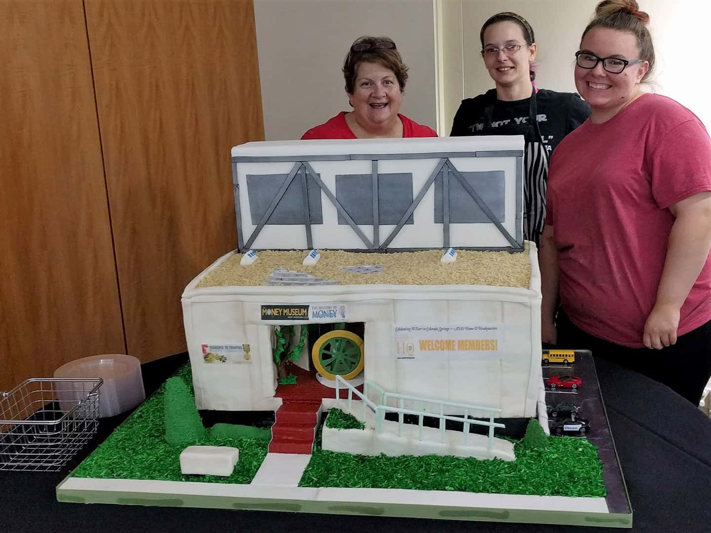 Building Replica Cake