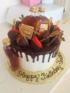 My Sister's Hennessy Birthday Cake | HoneyBook