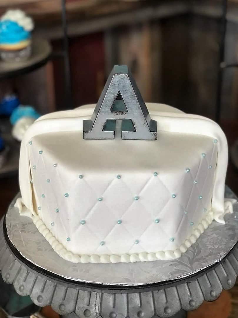Hexagon Wedding Cake