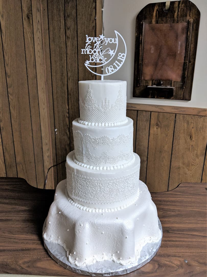 White Wedding Cake