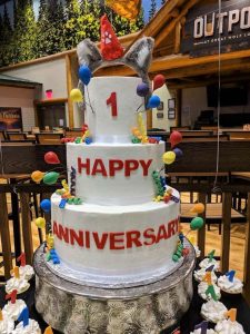 Business Anniversary Cake