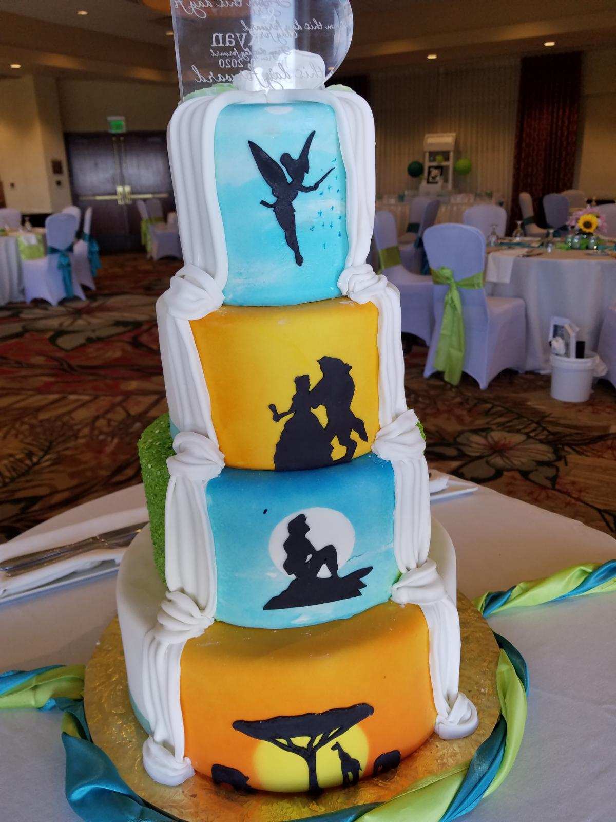 Front and Back Disney Cake 2 Front and Back Disney Cake 2