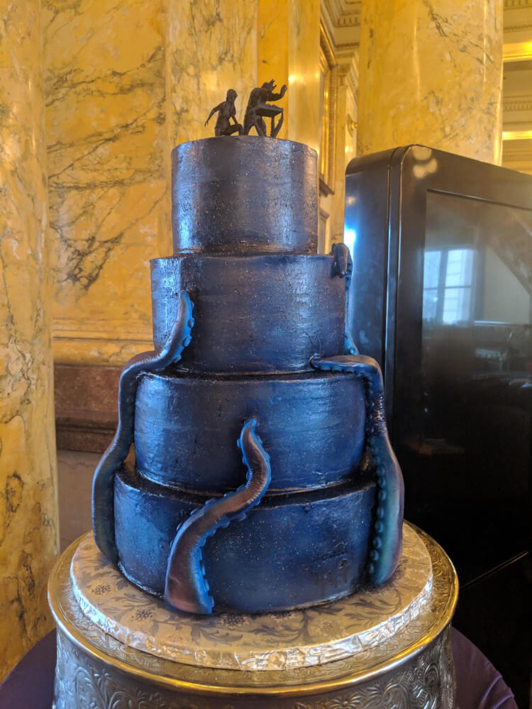 Octopus Wedding Cake Octopus Wedding Cake